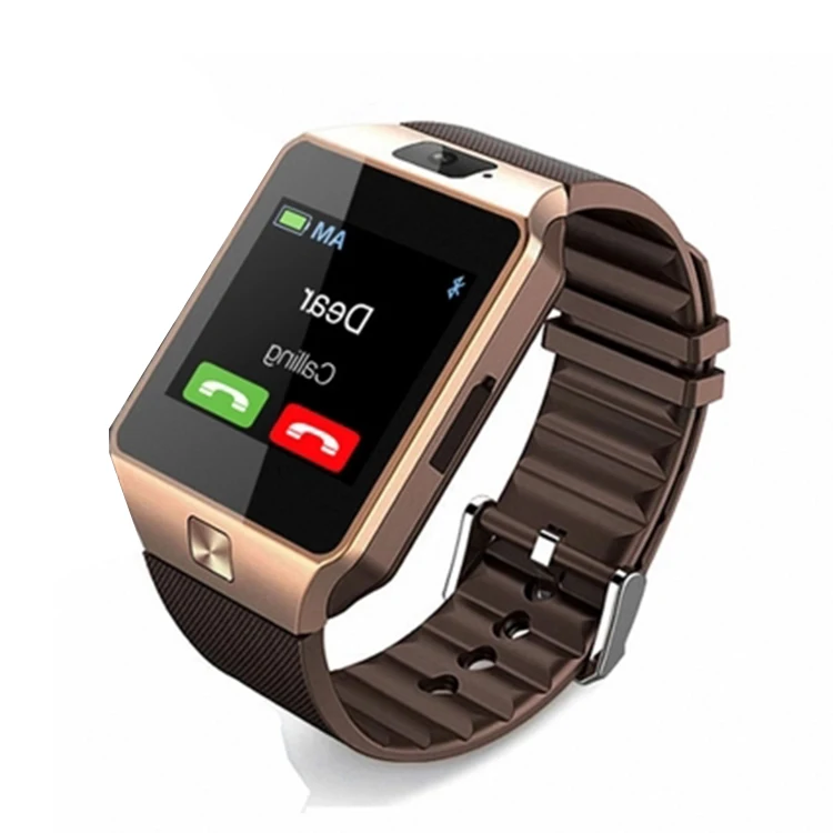 2016 New font b Smart b font Watch DZ09 SIM TF Bluetooth for Apple Android Phone