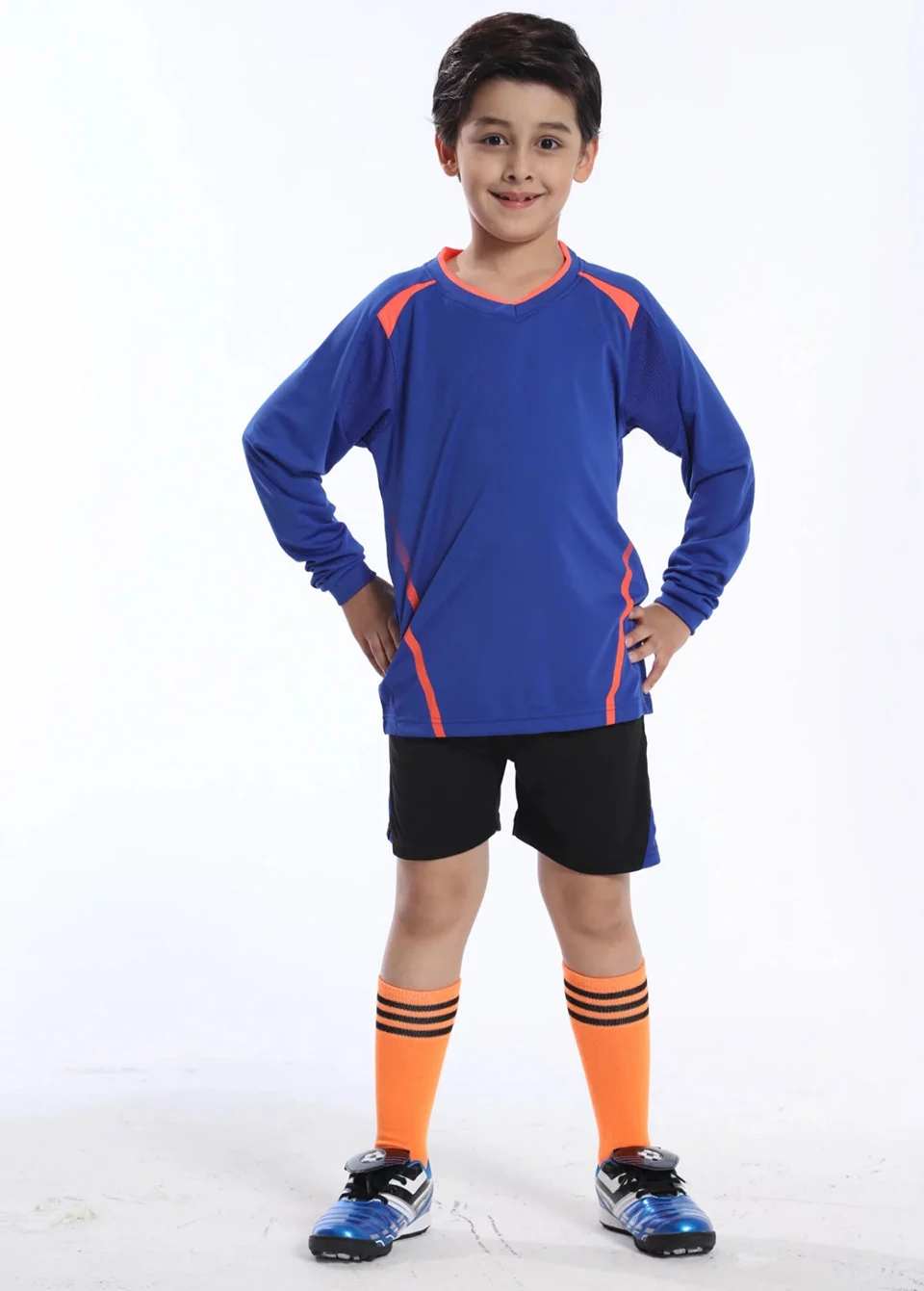 Новинка года, Детские комплекты футболок для футбола, футбольный спортивный костюм maillot de, спортивный комплект для взрослых, мужская спортивная одежда с длинными рукавами, Futbol