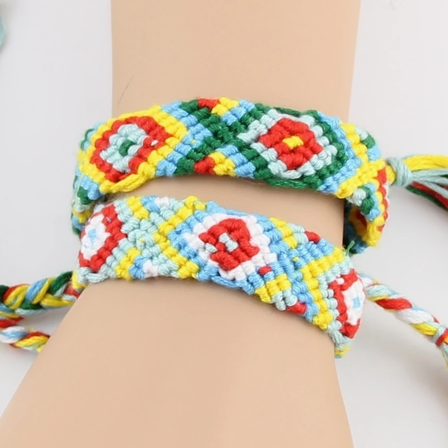 Bracelet tissé coton Clearance