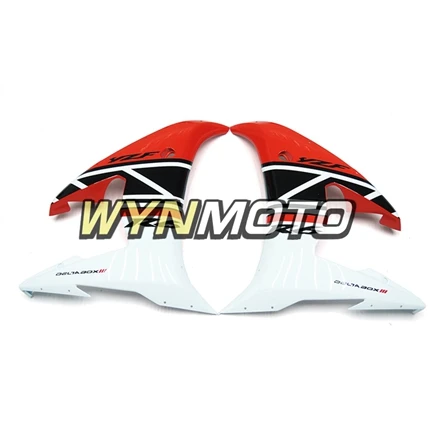 Выполните обтекатели комплект для Yamaha R6 03-04 2003 2004 впрыск АБС пластмасса мотоциклетные Обтекатели Черный, красный, белый цвета кузов