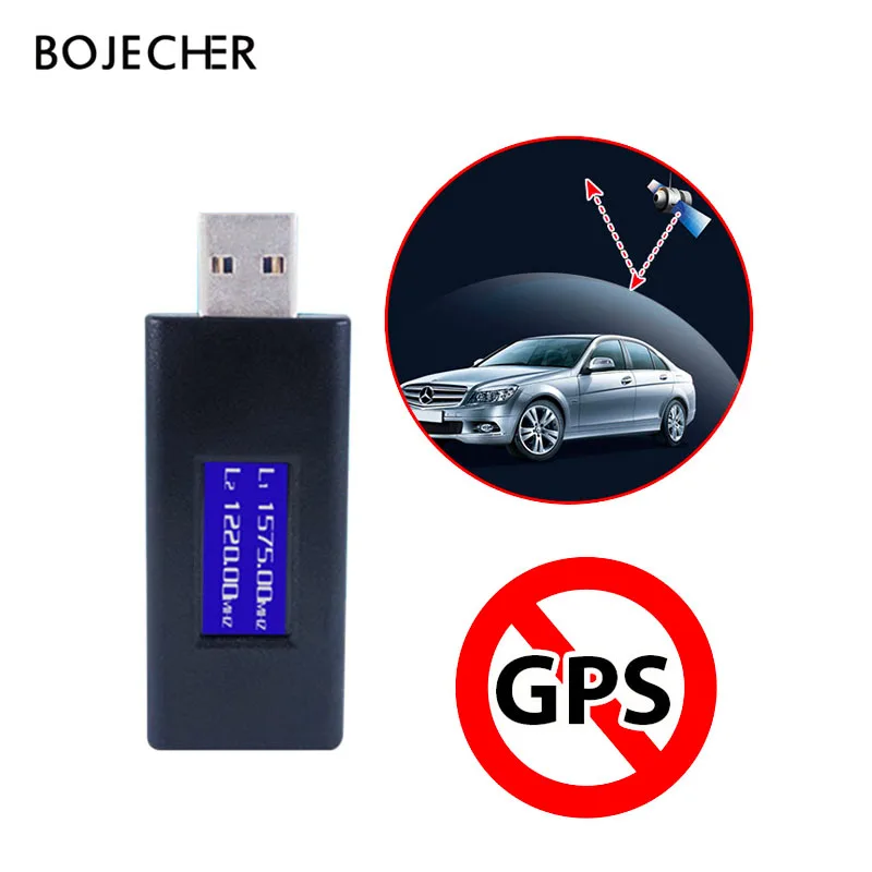

Car Vehicle GPS Signal Blocker Jammer Tracking Device 5-20m Anti GPS-L1: 1570-1580MHZ; GPS-L2: 1200-1273.0MHZ Wireless Blocker