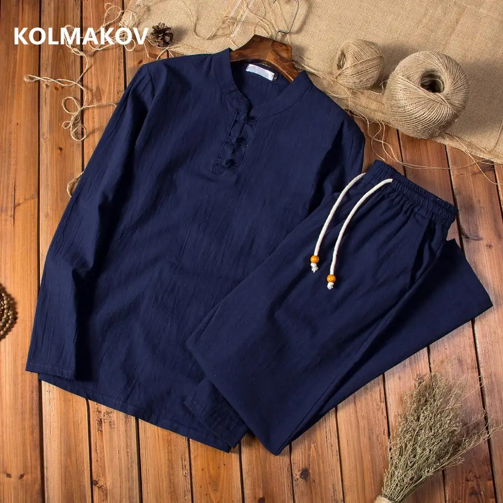 autumn men shirt Man Cotton and linen shirts men's High quality of casual fashion shirts men size M-5XL cotton shirt men casual shirt