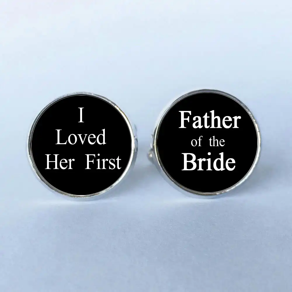 i loved her first cufflinks