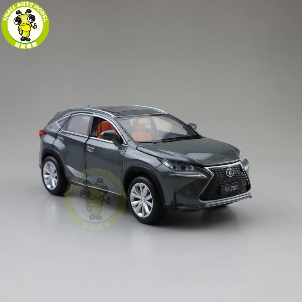 1/32 JACKIEKIM NX200T литая под давлением модель автомобиля игрушка джип для детей Детское звуковое освещение Вытяните назад Подарки