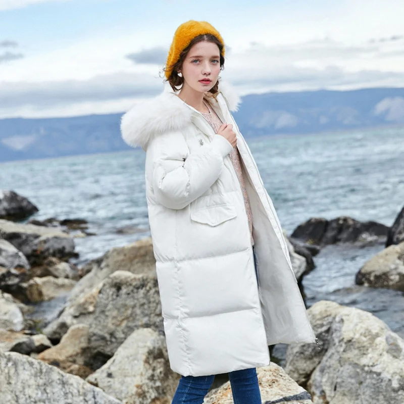 Goede Semir 2019 Hot Koop Winter Vrouwen Jassen Down Thicken Jas En Jas Voor Vrouw Lange Jas Vier Kleuren Voor  20 Lage Graden