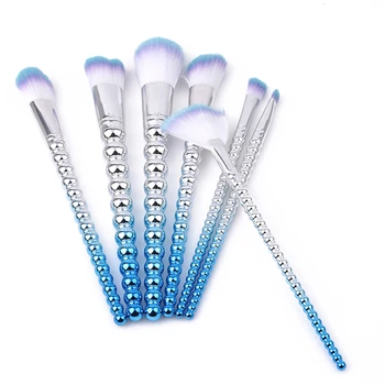 

7Pcs Candy Color Makeup Brushes Fashion Rainbow Make Up Brush Set Professional Eye Make Up Eyeliner Eyebrow Eyeshadow Brush Set