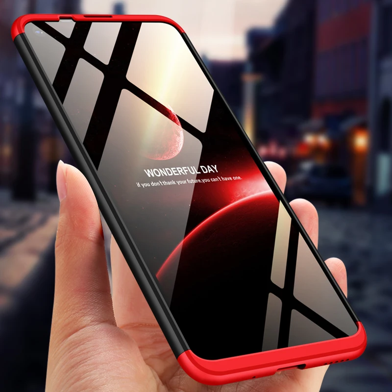 360 full protection PC Case For Huawei Nova 5T Phone 3 IN 1 Matte Hard Plastic Back Cover Honor 20 Pro Shockproof | Мобильные
