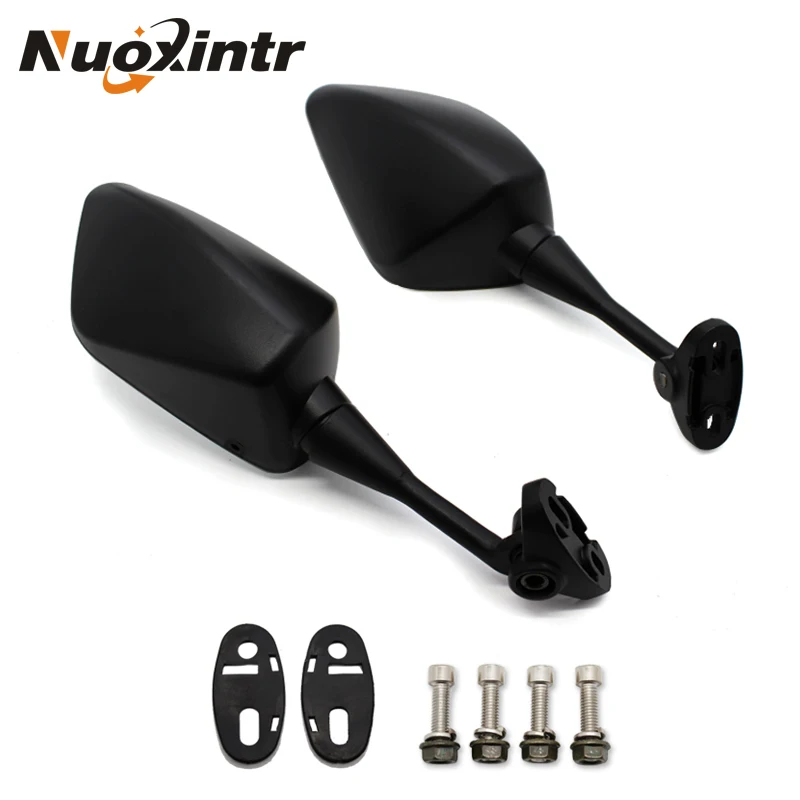 Nuoxintr 2x черные мотоциклетные зеркала заднего вида для Honda CBR900 CBR919 CBR929 CBR954 1998 2003 на