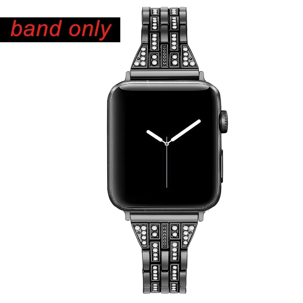 Ремешок Joyozy из нержавеющей стали для Apple Watch 38 мм 42 мм ремешок для умных часов металлический браслет для Apple Watch серии 4 3 2 1
