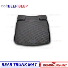 Для Opel Insignia 2008-багажник автомобиля коврик сзади Внутренний сапожок Грузовой лоток этаж ковер Тюнинг автомобилей аксессуары для украшения интерьера