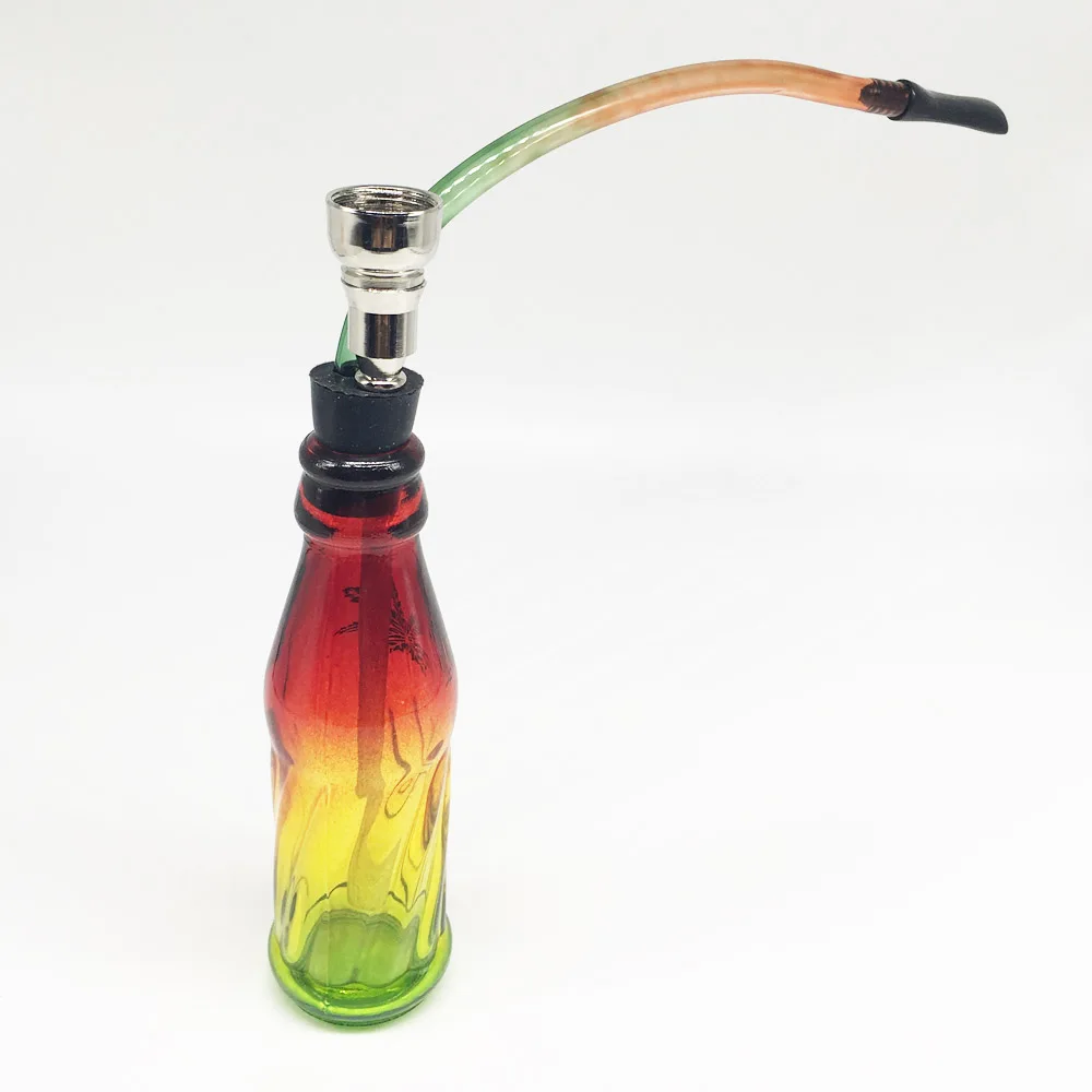 Coke Bottle Modern Style Shisha And Glass Water Pipe Vial For Hookah or