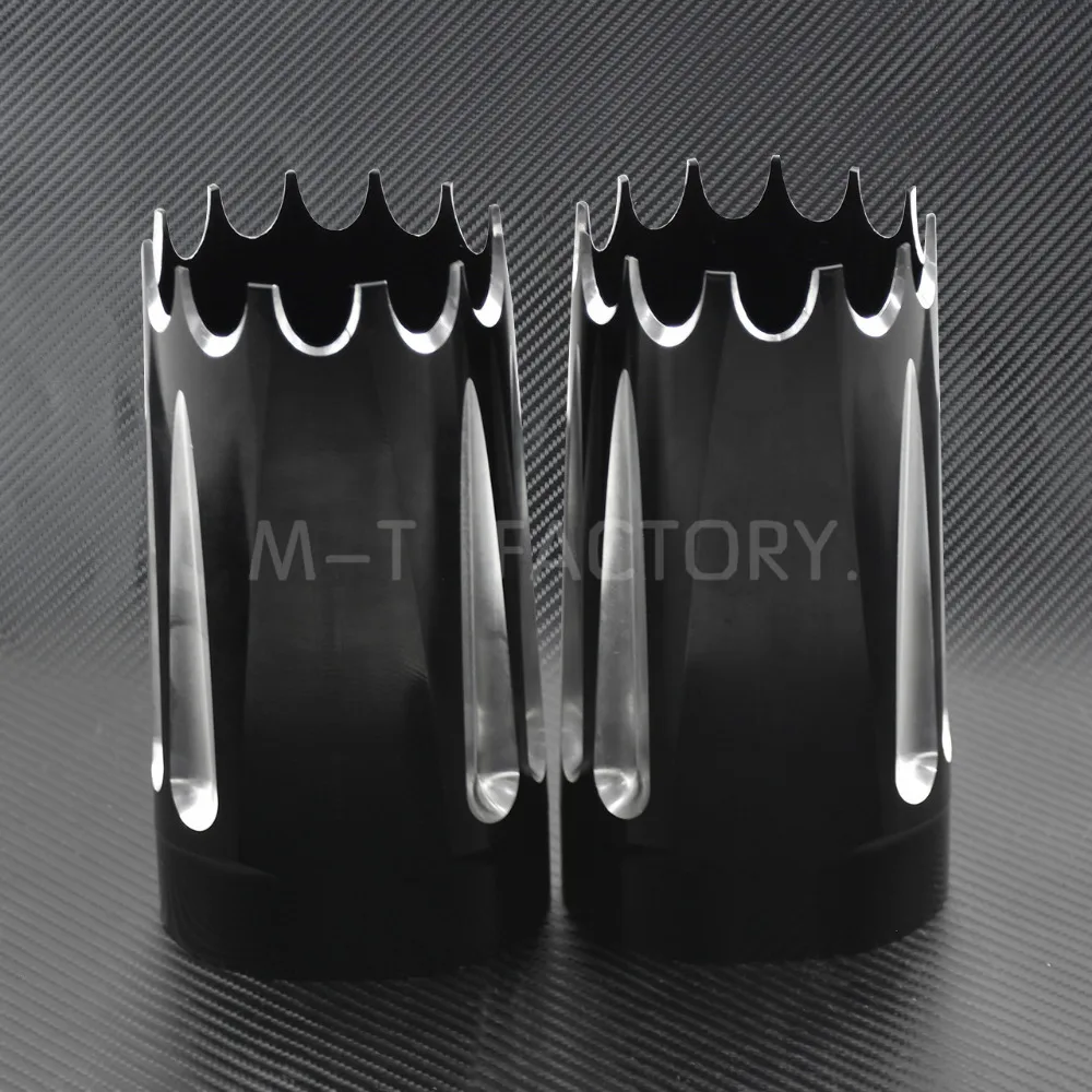 Алюминиевая крышка ползунка вилки мотоцикла CNC для Harley FLT FLHR FLHT FLHX FLSTF FLSTN 2008 2013 2014
