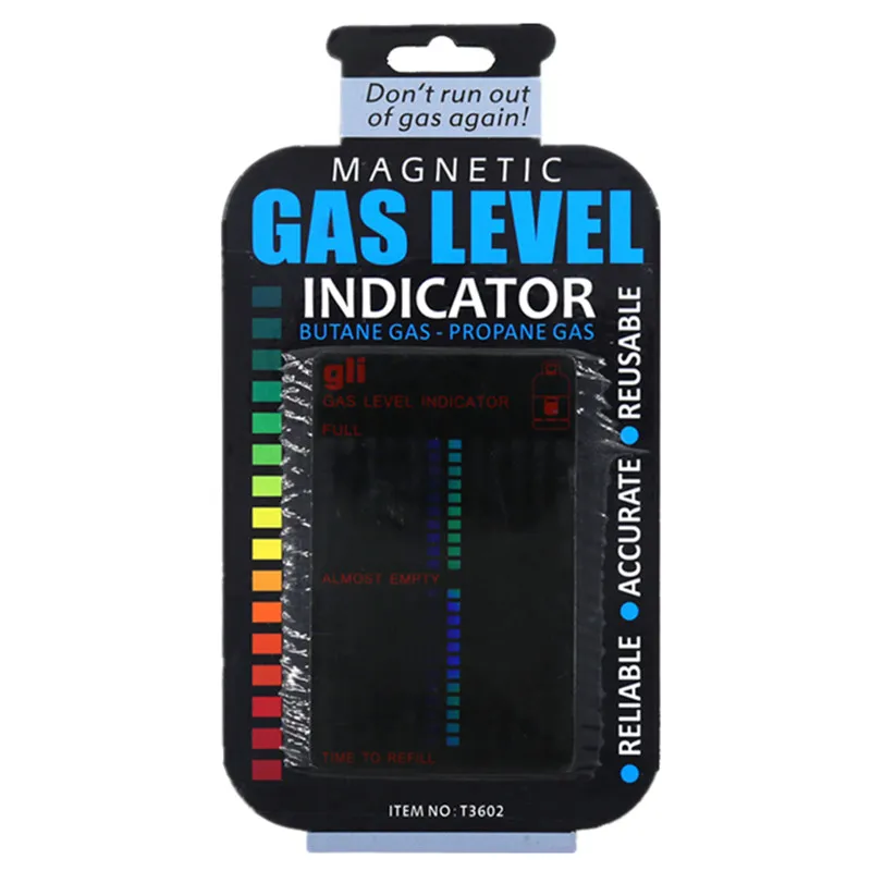 

-10-120 Dreege Propane Butane Fuel Gas Tank Level Indicator Magnetic Gauge Caravan Bottle Temperature Measuring Stick
