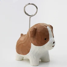 Креативный зажим для заметок, зажим с рисунком хаски и овчарки, Декоративная прищепка для собак из смолы, украшение мебели, школьные принадлежности