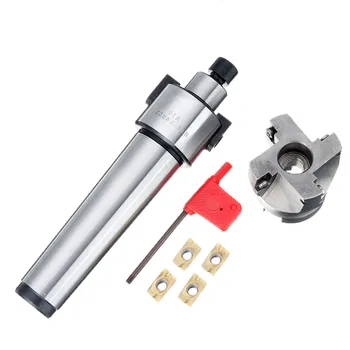 

MT4 FMB22 400R-50-22 Face Milling Cutter with 4pcs APMT1604 Inserts for Milling Machine
