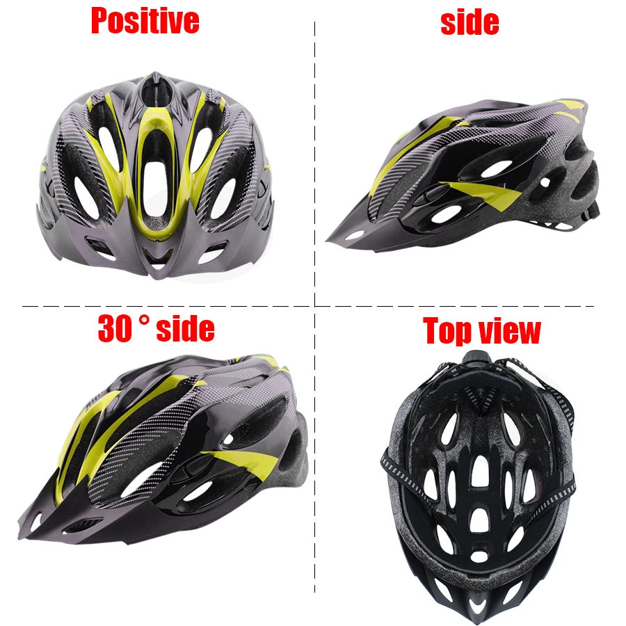 Сверхлегкий велосипедный шлем MTB велосипедный шлем для мужчин и женщин велосипедный шлем для занятий спортом на открытом воздухе для верховой езды