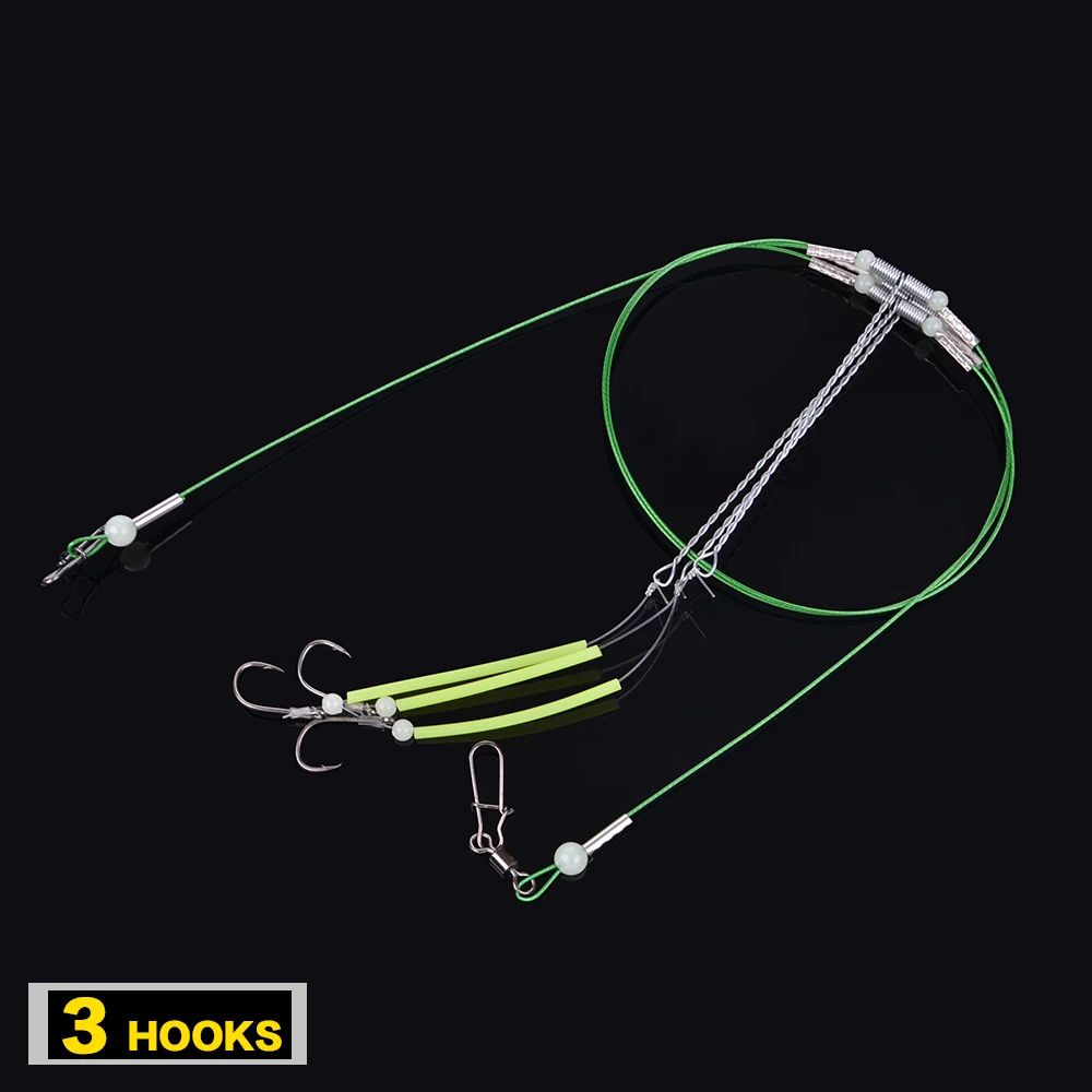 

FISH KING 1 PC String Hook High Quality Pesca Acesorios Capture off Ability Fishing Hook Explosion Hook Fishing Lure Tackle