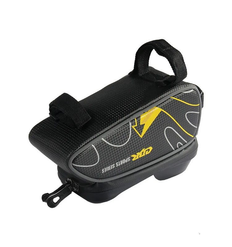 WEST BIKING сумка для велосипеда MTB велосипеда передняя рамка верхней труба сумка Аксессуары водонепроницаемыe противоскользящие для 6-дюймового телефона велосипедные сумки