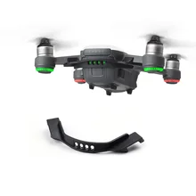 1pcs Drone body Battery Anti separation Buckle Prop Protector Flight protective Guard Fixed board for DJI spark accessories Gray