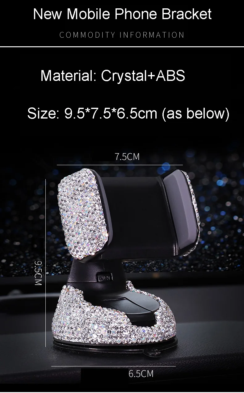 Bling crystal diamond Универсальный Автомобильный держатель для телефона iPhone держатель для мобильного телефона Подставка Вентиляционное крепление поддержка держатель телефона GPS