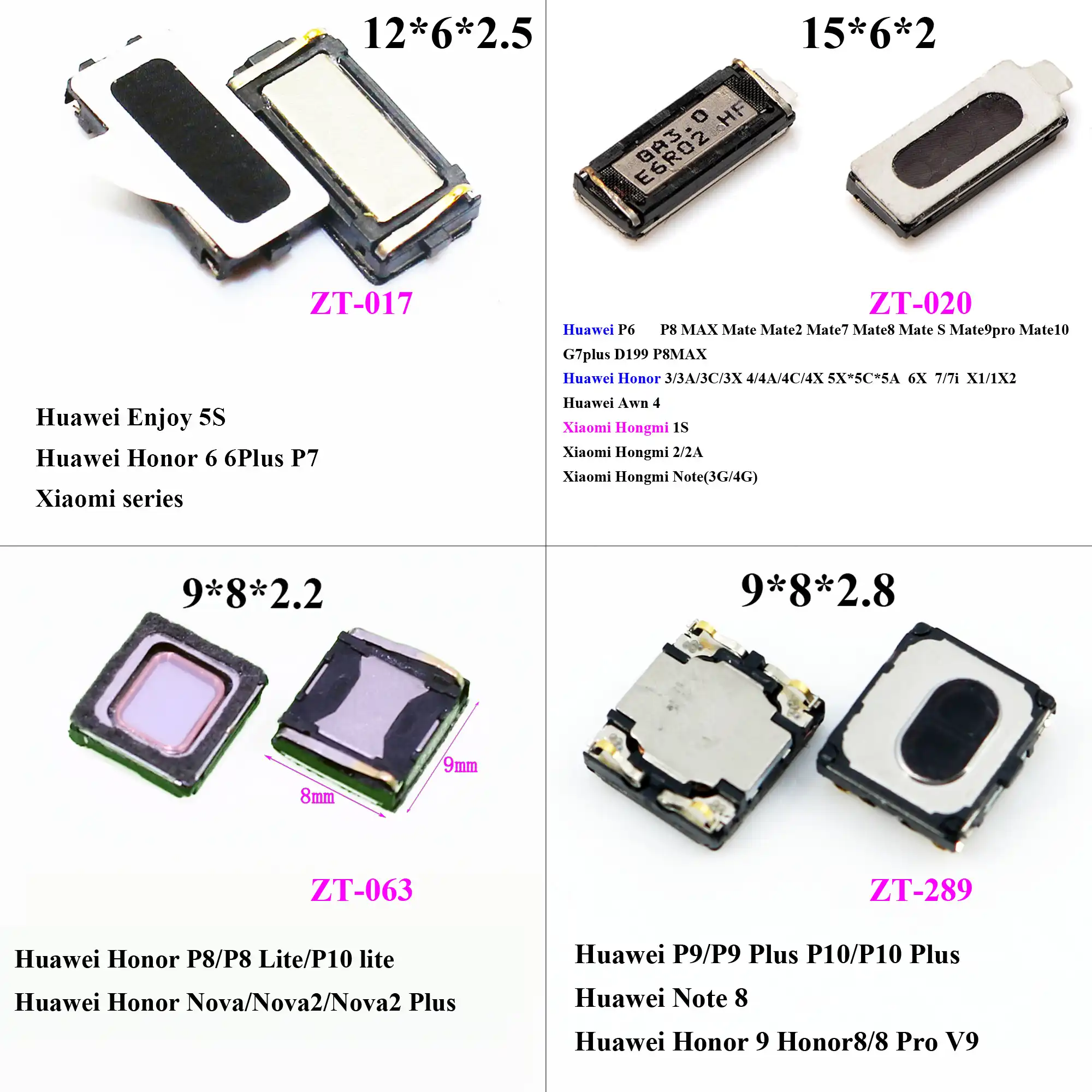 huawei p10 lite ear speaker