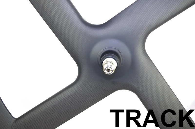 four spokes carbon bike wheel TRACK front