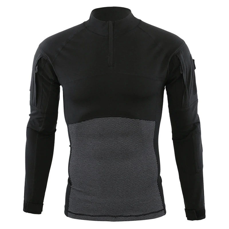 

Hiking Shirt Long Sleeve Tactical Shirt 5XL Army Military Combat T-shirts Camping Hunting Cloth Outdoor Sport Shirts