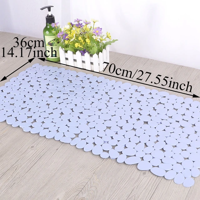 Bath Mat Non Slip Bathtub Mats Suction Cup Shower Cushion Kitchen 70x36cm  Foot Pads Bathroom Floor