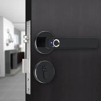 

Simple design Intelligent semiconductor Fingerprint Lock Electronic biometric fingerprint Door Lock for indoor home use