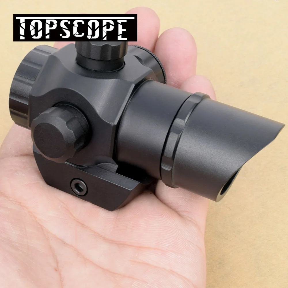 

Tactical Harrie 1x22 Mini Red Dot Scope Reflex Pistol Weapong Gun Sight with 21mm Picatinny Mount Base