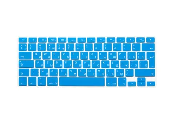 

Euro Russian Water Dust-proof keyboard cover for Macbook Air, Pro Retina 13" 15" A1502, A1425, A1398