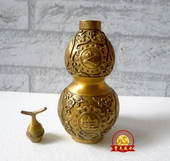 

The copper gourd opening great treasure gourd gossip copper ornaments shop 16 special offer high absolute Emmanuel