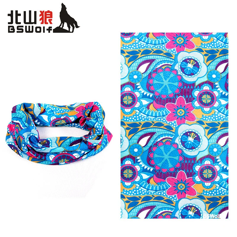 

Beishan wolf outdoor absorb sweat scarf magic show hip hop movement artifact riding sweat absorbing sweat scarf