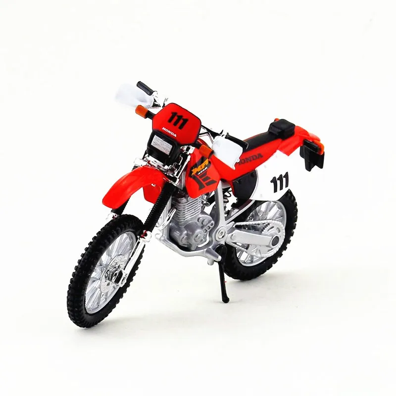 1/18 Scale HONDA XR400R Diecast Motorcycle Toy Collecion Red Racing