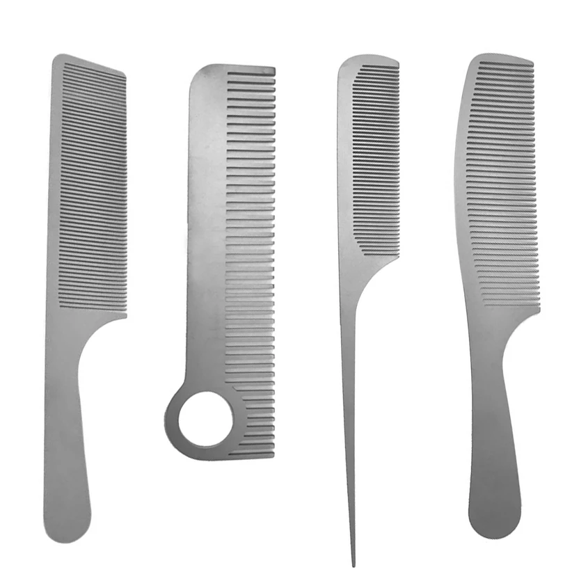 100% Titanium Alloy Comb by Freelove Anti-magnetic Semi-manual semi-mechanical Outdoor Tactical EDC | Дом и сад