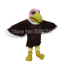 Хорошее качество, розовый голова, костюм талисмана, птицы, костюм маскота, костюм кунг-фу панды вечерние костюмы на Хэллоуин SW568