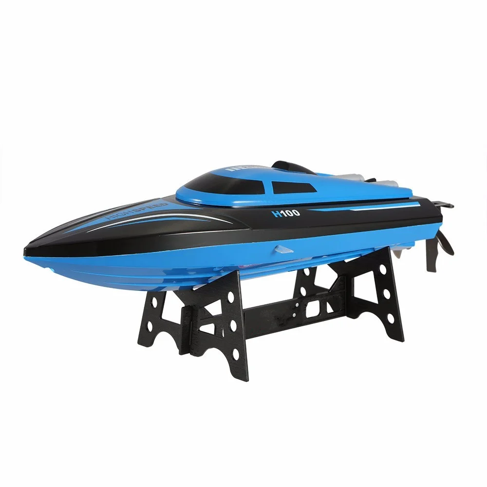 

Cdragon RC TOYS H100 RC mini speed Boat 2.4GHz 4 Channel 30km/h Racing Remote Control Boat with LCD Screen Children gifts