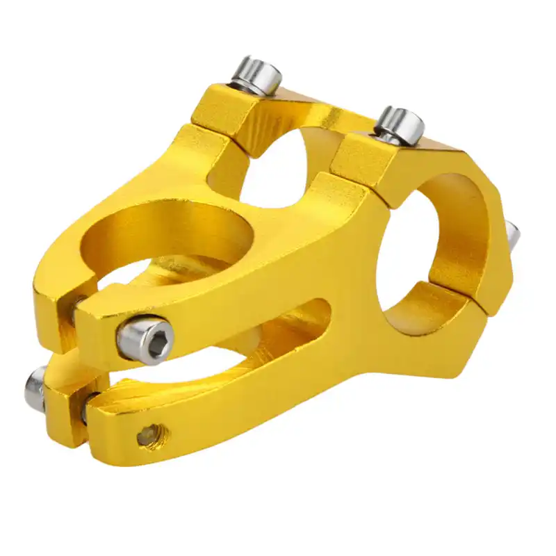 gold mtb stem