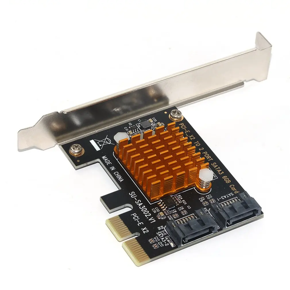 Плата расширения Pci-E к Sata3.0 6Gsata3. 0 интерфейс карты расширения жесткого диска Sata3.0 интерфейсная карта адаптера