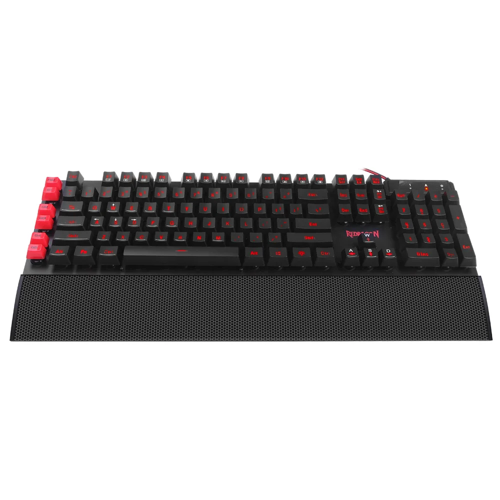 Redragon S102 Gaming Keyboard игры Мышь комбо 110 ключ 7 цветов клавиатура с подсветкой и Мышь Набор игровой Мышь и клавиатура Тихая