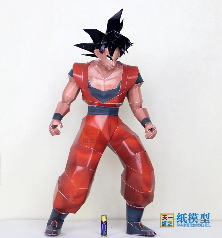 Супер обезьяна пустая бумажная модель Dragon Ball серии ручной работы 3D кукла игрушки оригами для подарков