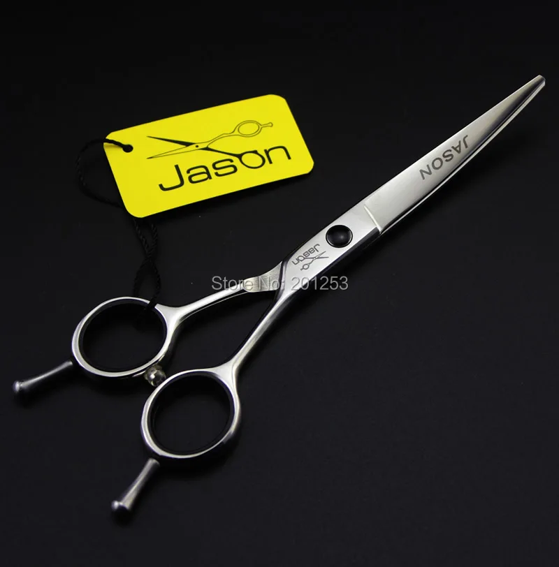 

6Inch Professional Cutting Scissors Warped Tail Scissors JP440C Hair Shears for Salon Hairdressers with Two Tailed 1pcs LZS0475