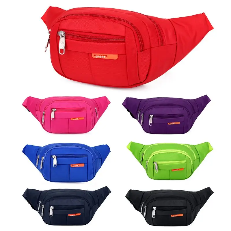 Unisex Men and Women Shoulder Waist Bag Fanny Pack Outdoor Sport Jogging Pouch