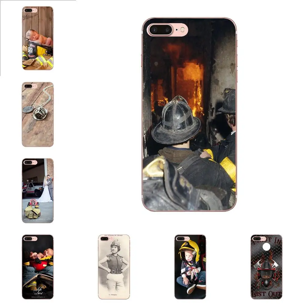 

On Sale Luxury Mobile Phone Shell For Xiaomi Redmi Note 2 3 3S 4 4A 4X 5 5A 6 6A Pro Plus Firefighter Fireman Fire Helmet