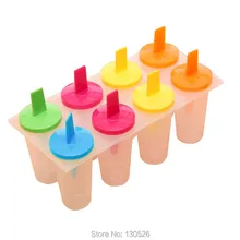 Новое поступление 8 шт. самодельный лед крем поп форма для выпечки высокого качества замороженный леденец мороженое блок чайник Набор