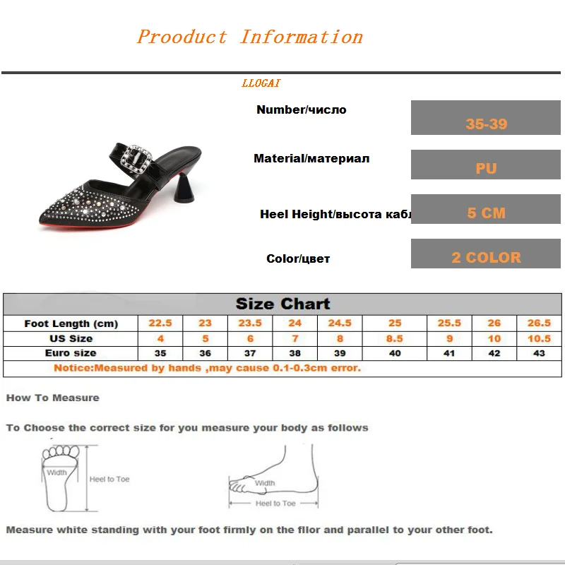Летние женские шлепанцы; Новинка года; туфли на высоком каблуке с острым носком и металлическими вставками; женские повседневные шлепанцы с блестками; женская свадебная обувь для вечеринки