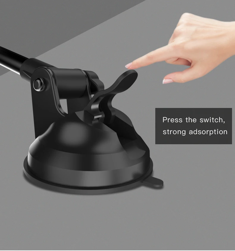 Gravity Car Phone Holder Windshield Sucker Car Mount Holder (11)