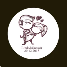 100 шт. пользовательские Стикеры и индивидуальный логотип свадьбы Стикеры s ваш собственный дизайн Стикеры s персонализированные Стикеры s Boda