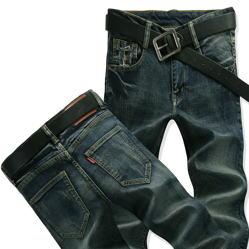 2016 spring men's clothing male long skinny trousers plus size big size