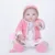 22 polegadas Cheio de Silicone Recém-nascidos Menina Linda Boneca Bebe Reborn Baby Toy Boneca para Crianças Presente de Natal Aniversário